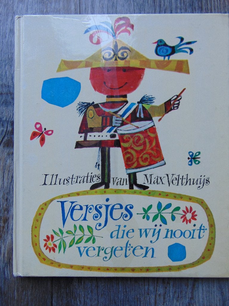 Versjes die wij nooit vergeten - boek Max Velthuijs, Gelezen, Fictie algemeen, Max Velthuijs, Ophalen of Verzenden