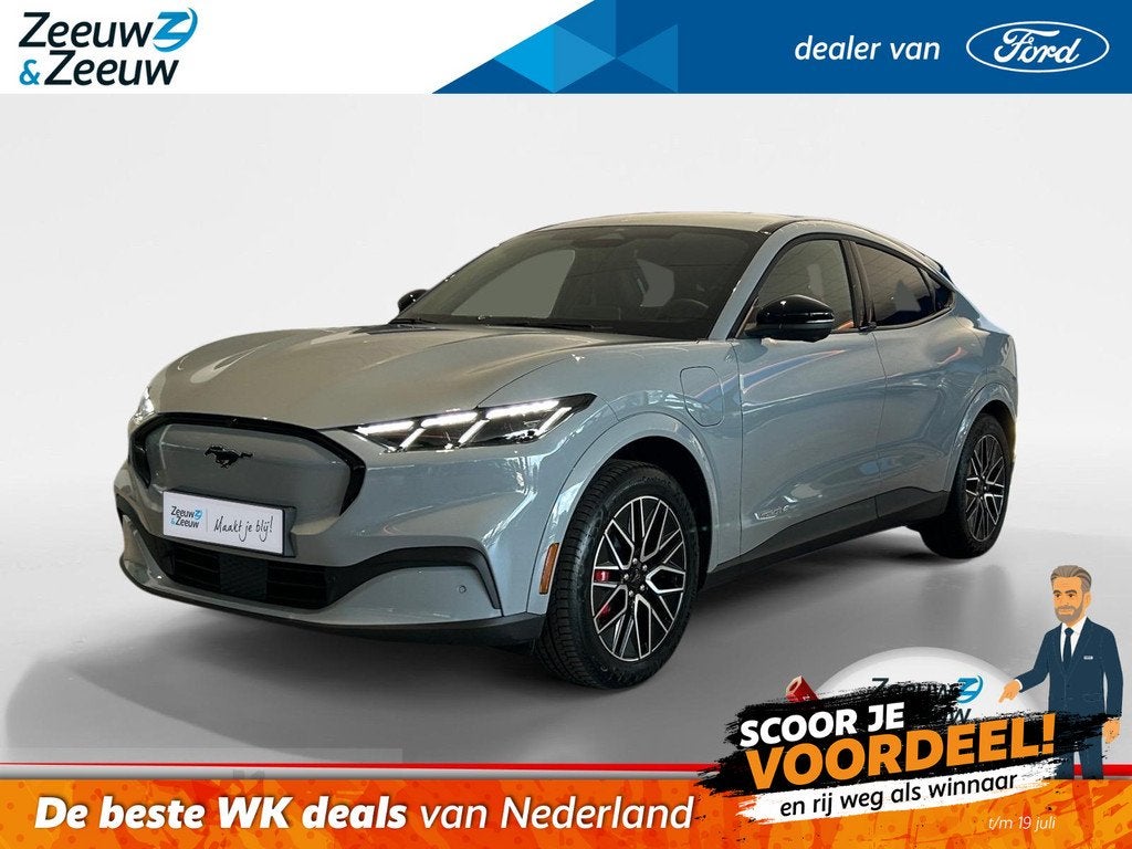 Ford Mustang Mach-E Extended Premium RWD 88 kWh | Direct Lev, Automaat, 12 maanden, Achterwielaandrijving, 615 km