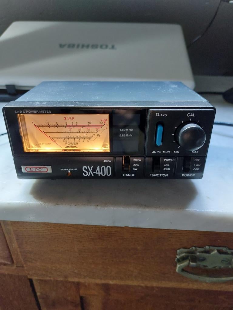 K-PO SX-400 SWR & Power Meter, Telecommunicatie, Ophalen of Verzenden, Gebruikt, Zender en Ontvanger