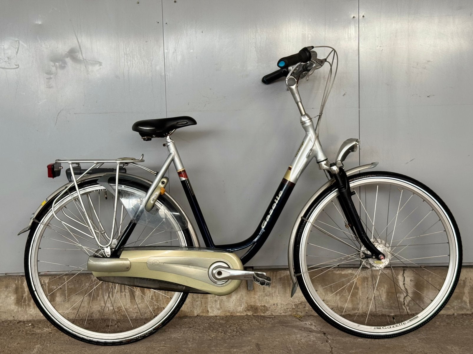 Goede Gazelle Orange D57 7v 28 inch Stadfiets - Garantie, Gebruikt, Versnellingen, Gazelle, Trommelrem