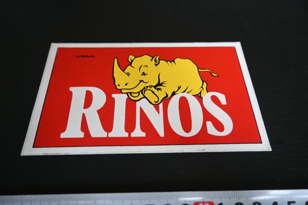 sticker RINOS ( Nieushoorn )  by Melody *, Ophalen of Verzenden, Zo goed als nieuw