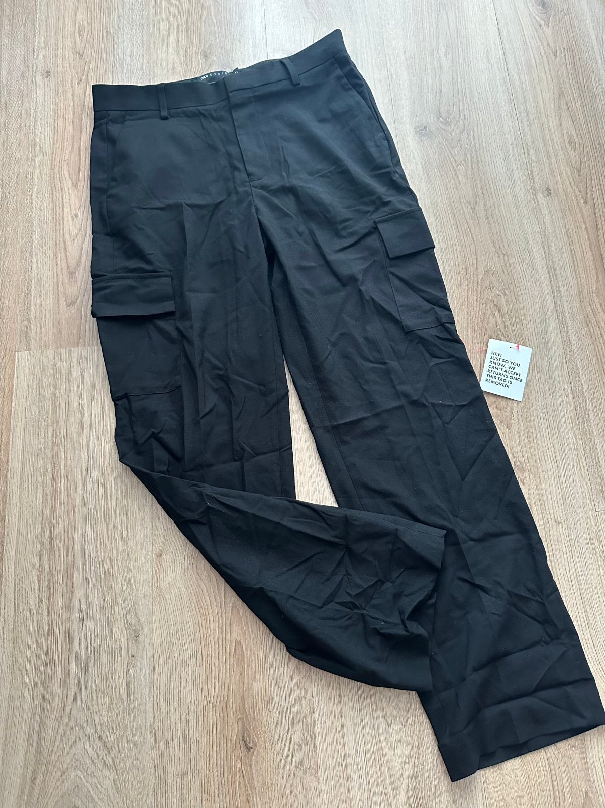 Zwarte broek | Asos Design, Ophalen of Verzenden, Nieuw, Maat 48/50 (M), Zwart