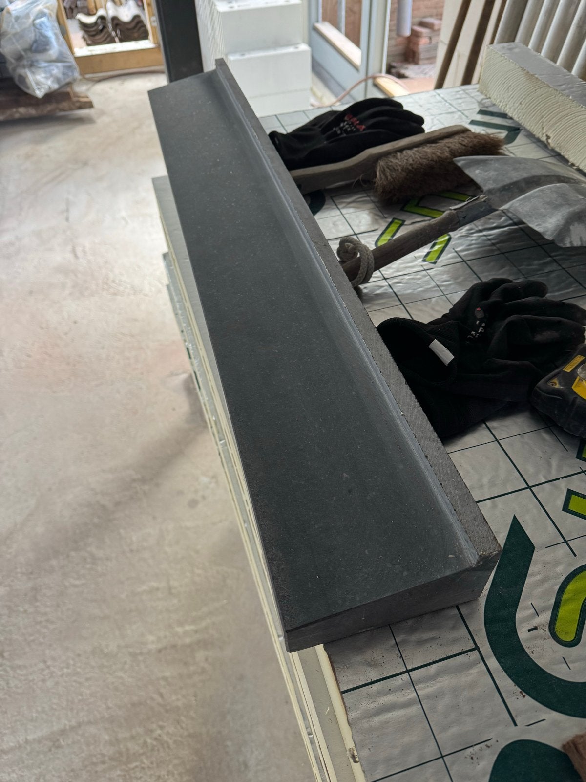hardstenen dorpel/raamdorpel, Overige materialen, Overige typen, Zo goed als nieuw, Minder dan 75 cm