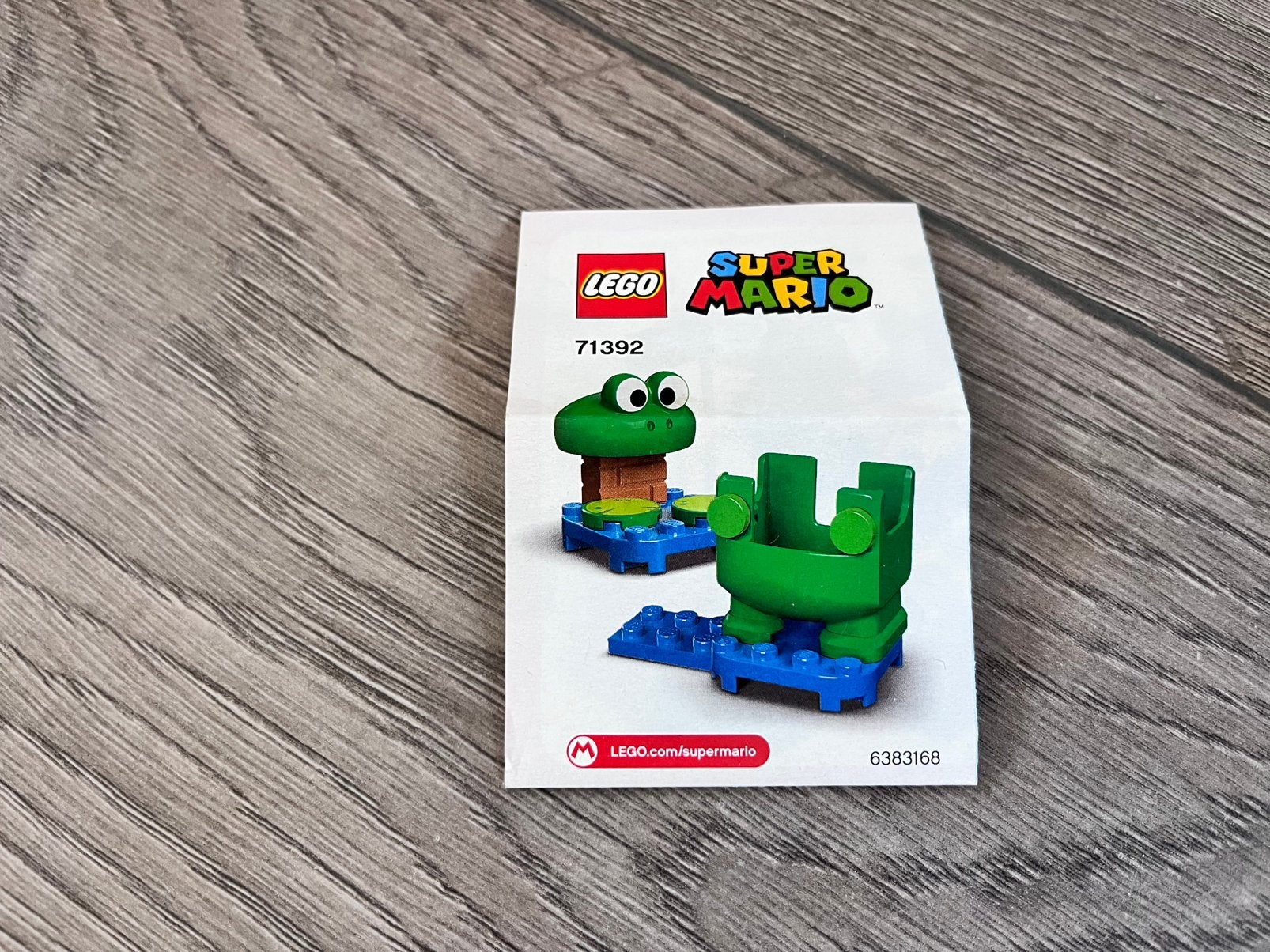 Super Mario Lego 71392, Ophalen of Verzenden, Zo goed als nieuw
