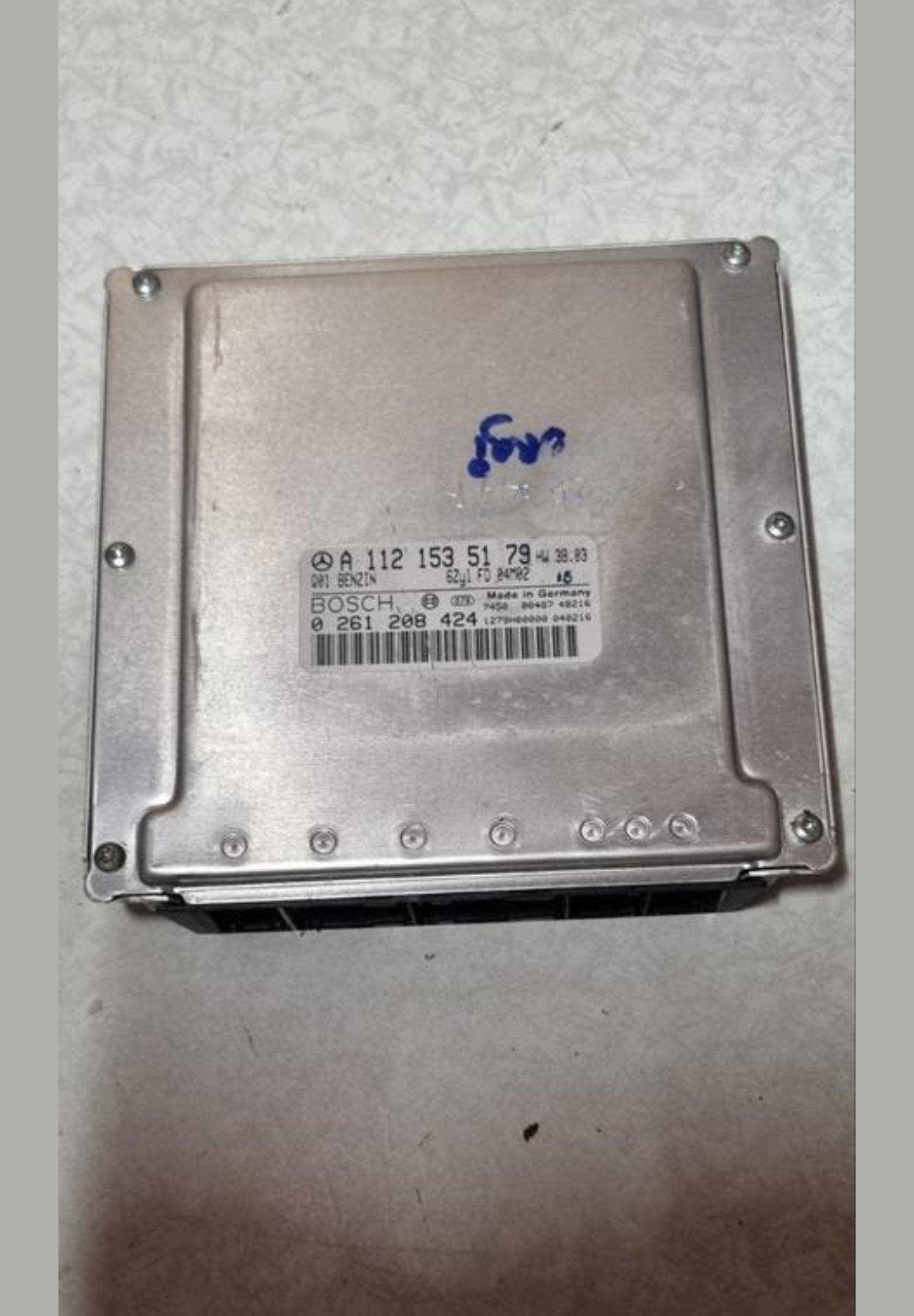 MOTOR ECU MERCEDES W211 203 209 320 C32 CLK, Ophalen of Verzenden