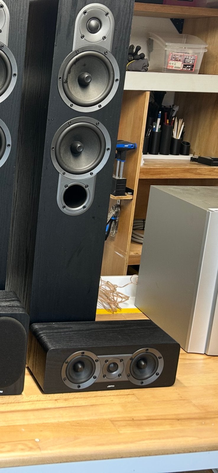 Jamo S426 zuilspeakers (zonder surroundspeakers), Audio, Tv en Foto, Ophalen, Zo goed als nieuw, Jamo
