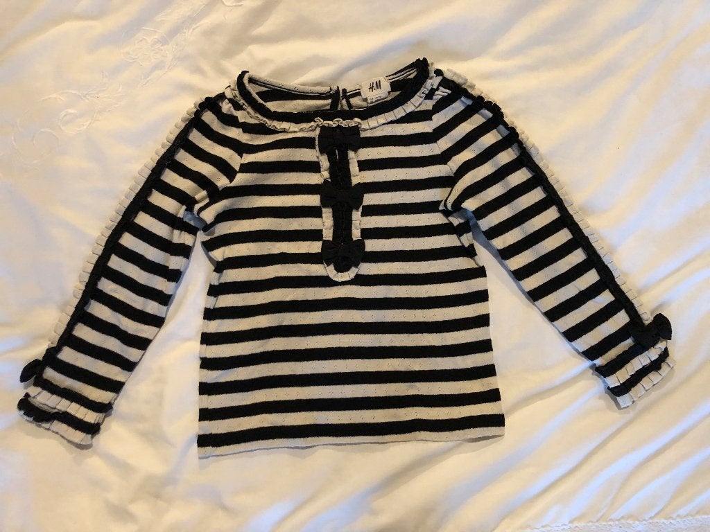 H&M Studio All for Children halloween shirt circus 110/116, Meisje, Zo goed als nieuw, Shirt of Longsleeve, Ophalen of Verzenden