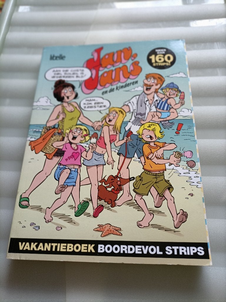Jan Jans en de kinderen vakantieboek 2, Eén stripboek, Ophalen of Verzenden, Zo goed als nieuw