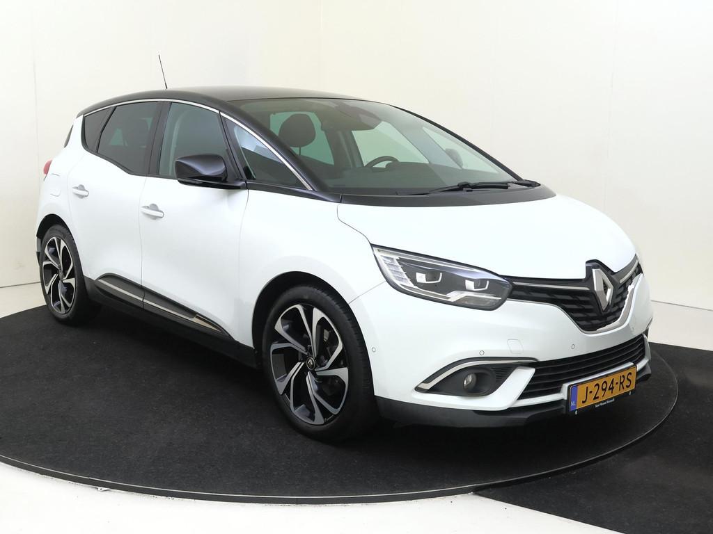 Renault Scénic 1.3 TCe140 Intens AUTOMAAT | Navigatie | Par, Euro 6, 4 cilinders, Leder en Stof, Wit