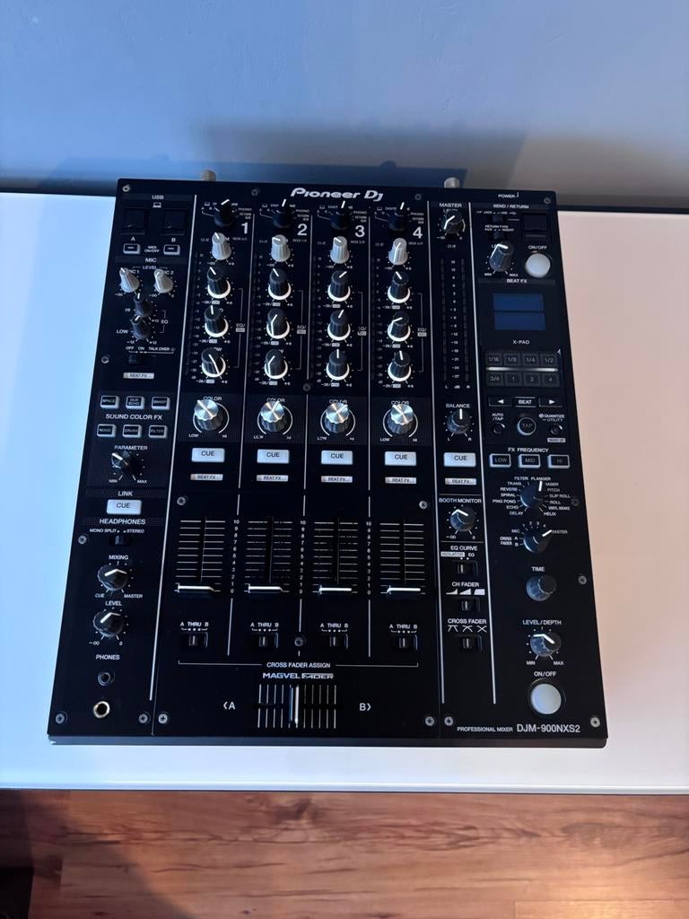 Pioneer DJM-900NXS2 professionele DJ mixer, Ophalen of Verzenden, Zo goed als nieuw, Dj-set, Pioneer