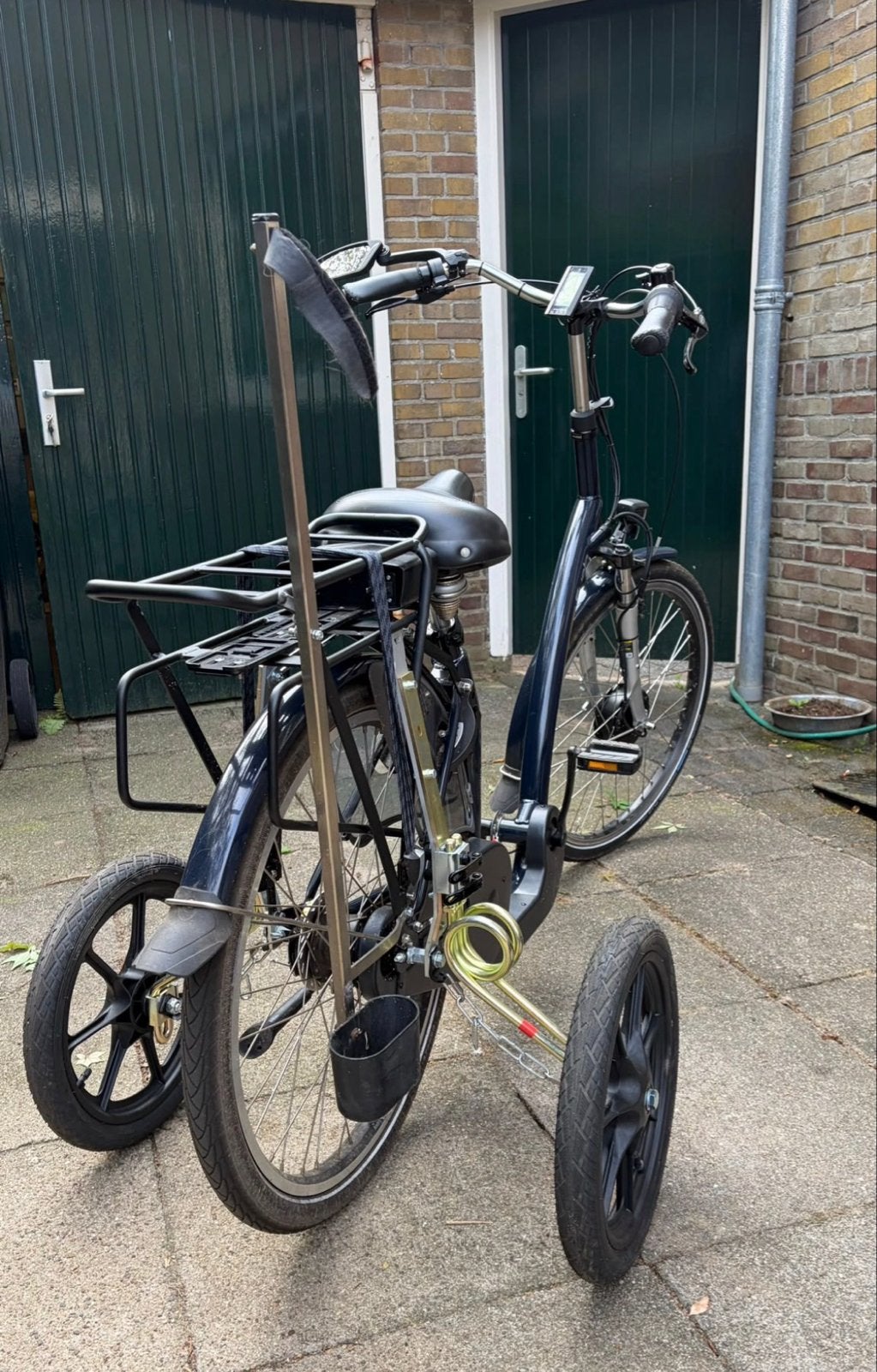 Swinging Wheels - Zijwielen voor volwassenen, Fietsen en Brommers, Elektrische fiets, Staal, Zo goed als nieuw, Ophalen