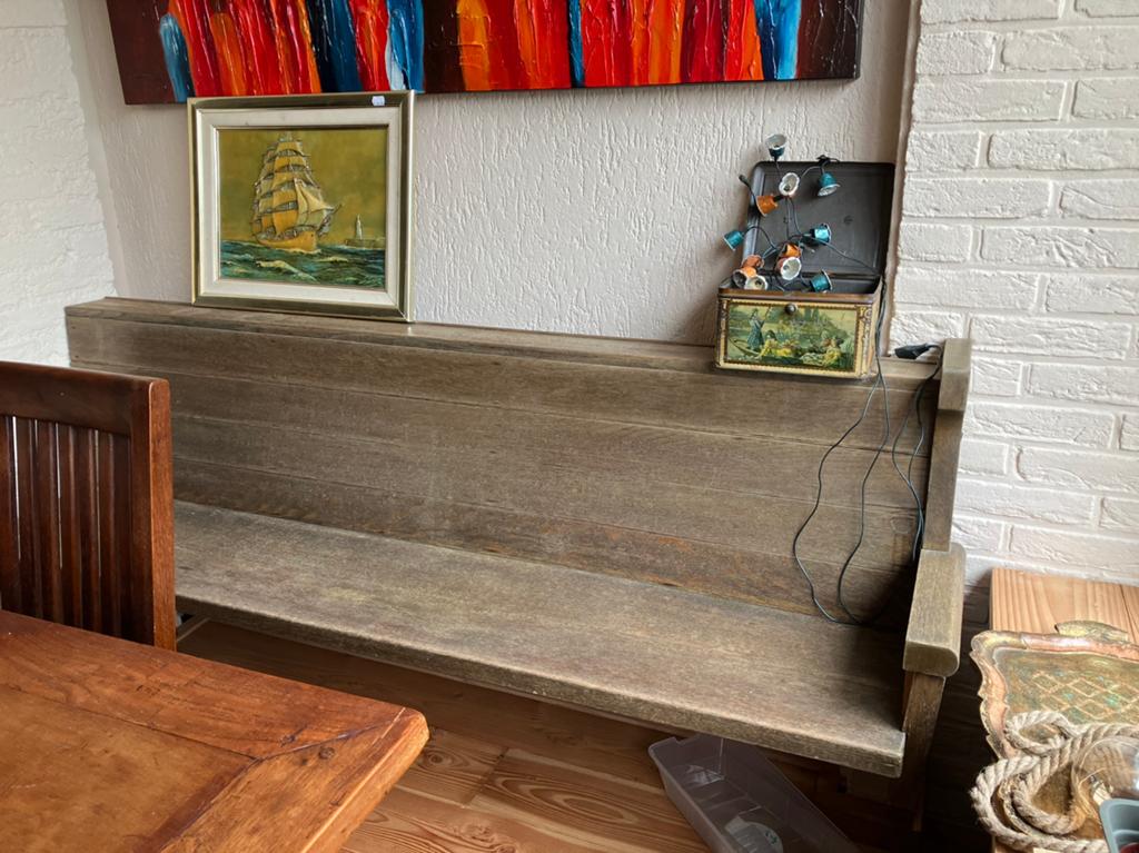 Kerkbankje, Antiek en Kunst, Antiek | Meubels | Stoelen en Banken, Ophalen