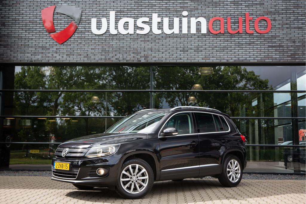Volkswagen Tiguan 1.4 TSI Sport&Style Automaat, Cruise contr, Auto's, Euro 5, Zwart, 4 cilinders, 160 pk