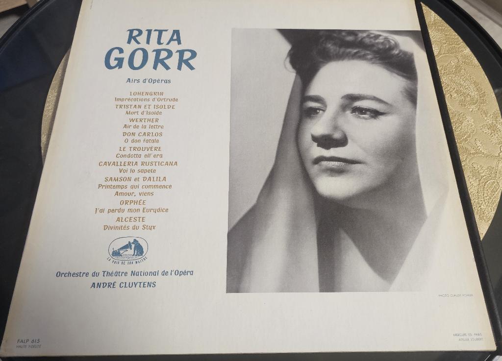 Rita Gorr – Les Grands Airs Lyriques, Gebruikt, Ophalen of Verzenden, Barok, Opera of Operette