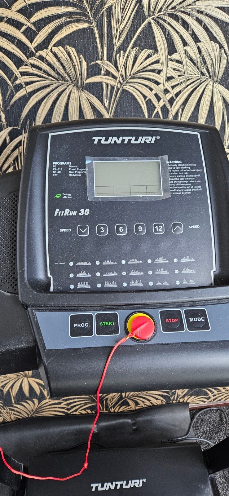 Tunturi FitRun 30 Loopband - Zo goed als nieuw, Ophalen, Zo goed als nieuw, Metaal, Loopband