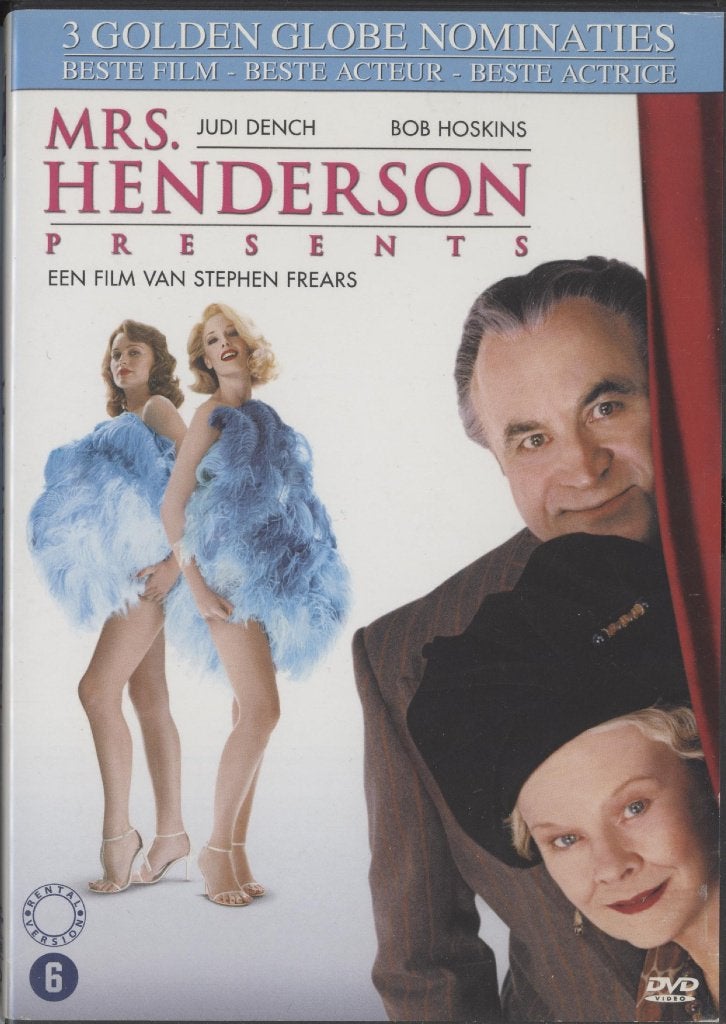 67) Mrs. Henderson: met Judi Dench en Bob Hoskins, Gebruikt, Overige gebieden, Komedie, Ophalen of Verzenden