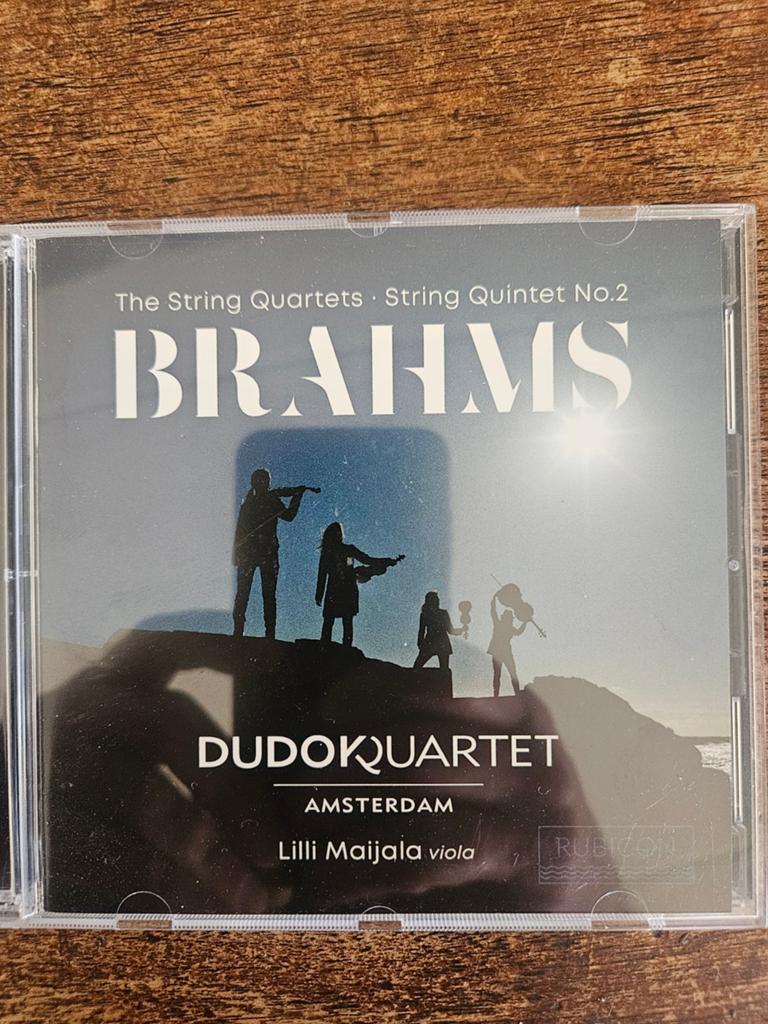 Brahms: The String Quartets & Quintet No.2 - Dudok Kwartet C, Kamermuziek, Boxset, Ophalen of Verzenden, Zo goed als nieuw