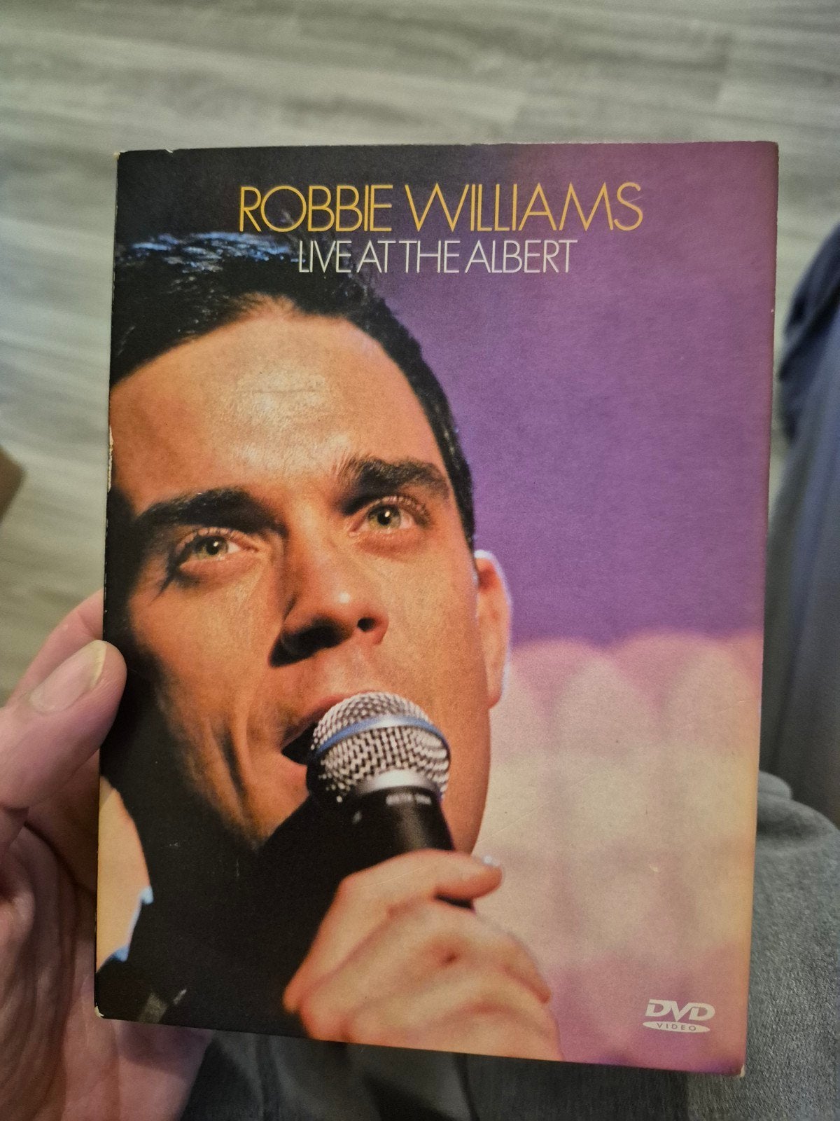 Robbie Williams - Live At The Albert DVD, Alle leeftijden, Nederlands, Ophalen of Verzenden, Inclusief boekje