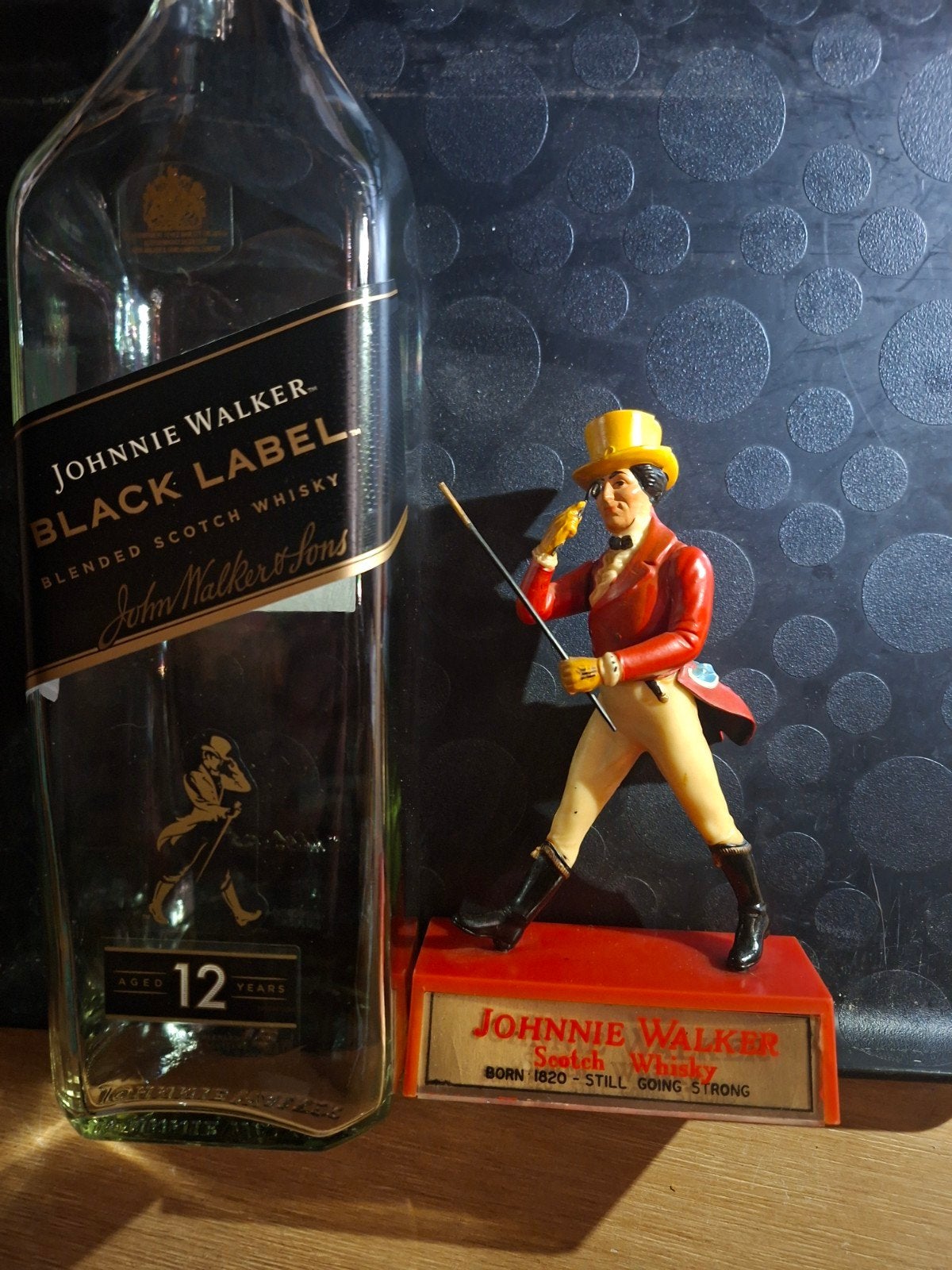Vintage Johnnie Walker Reclamebeeldje - Friedel Duitsland, Verzamelen, Verzenden, Gebruikt