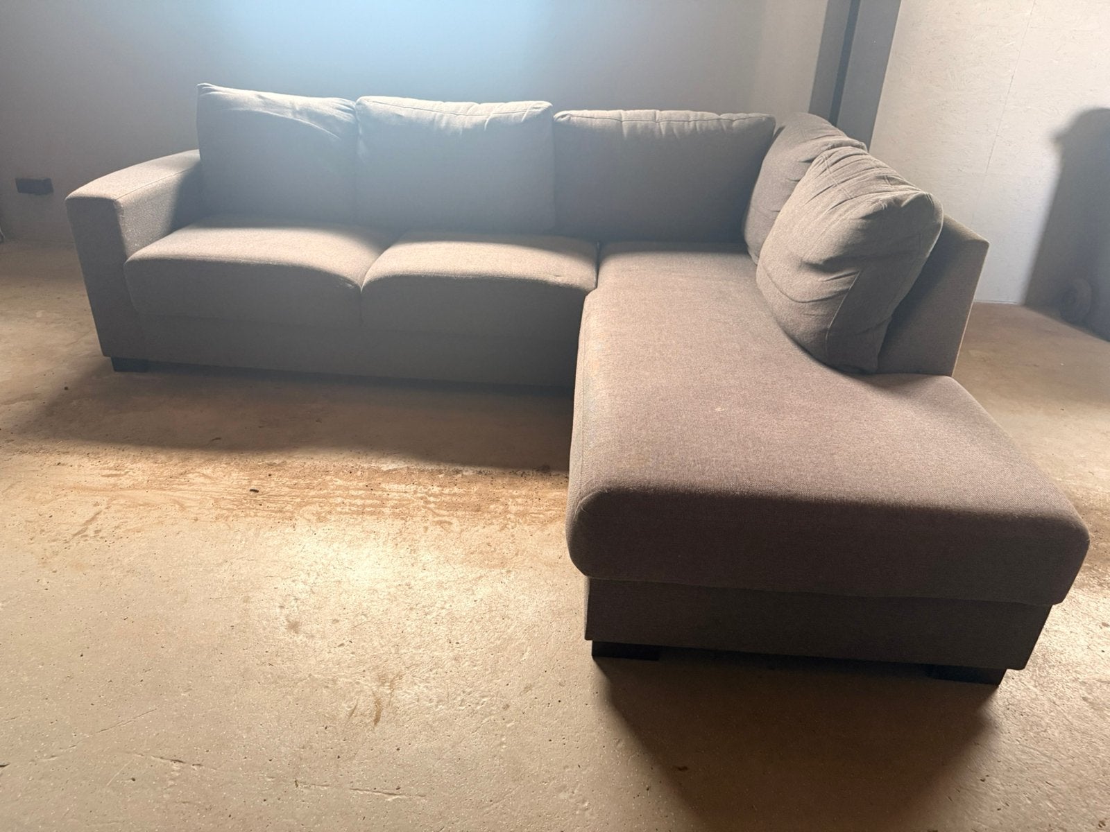 Hoekbank 260 x 210 cm, Huis en Inrichting, Ophalen, Gebruikt