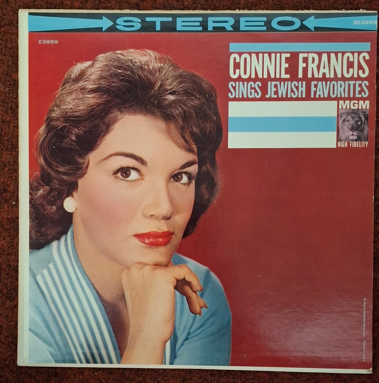 Connie Francis - Jewish Favorites (Stereo LP), Ophalen of Verzenden, Album