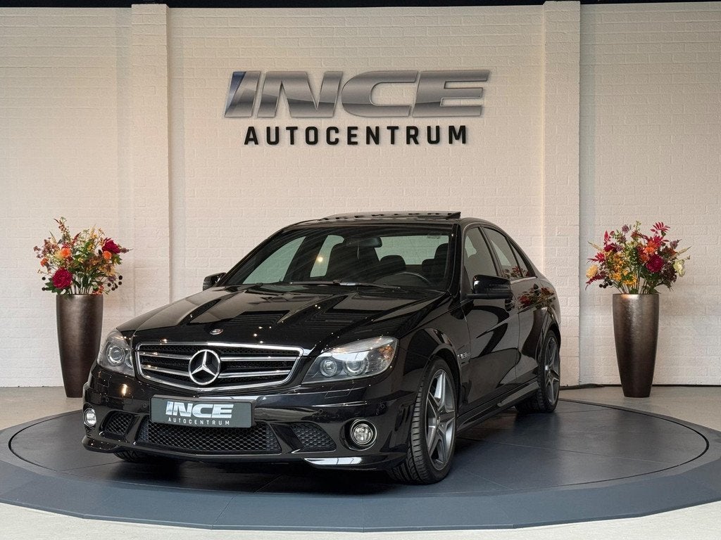 Mercedes-Benz C-klasse AMG C63 6.2 V8 | Topstaat, Automaat, Euro 5, Achterwielaandrijving, Zwart
