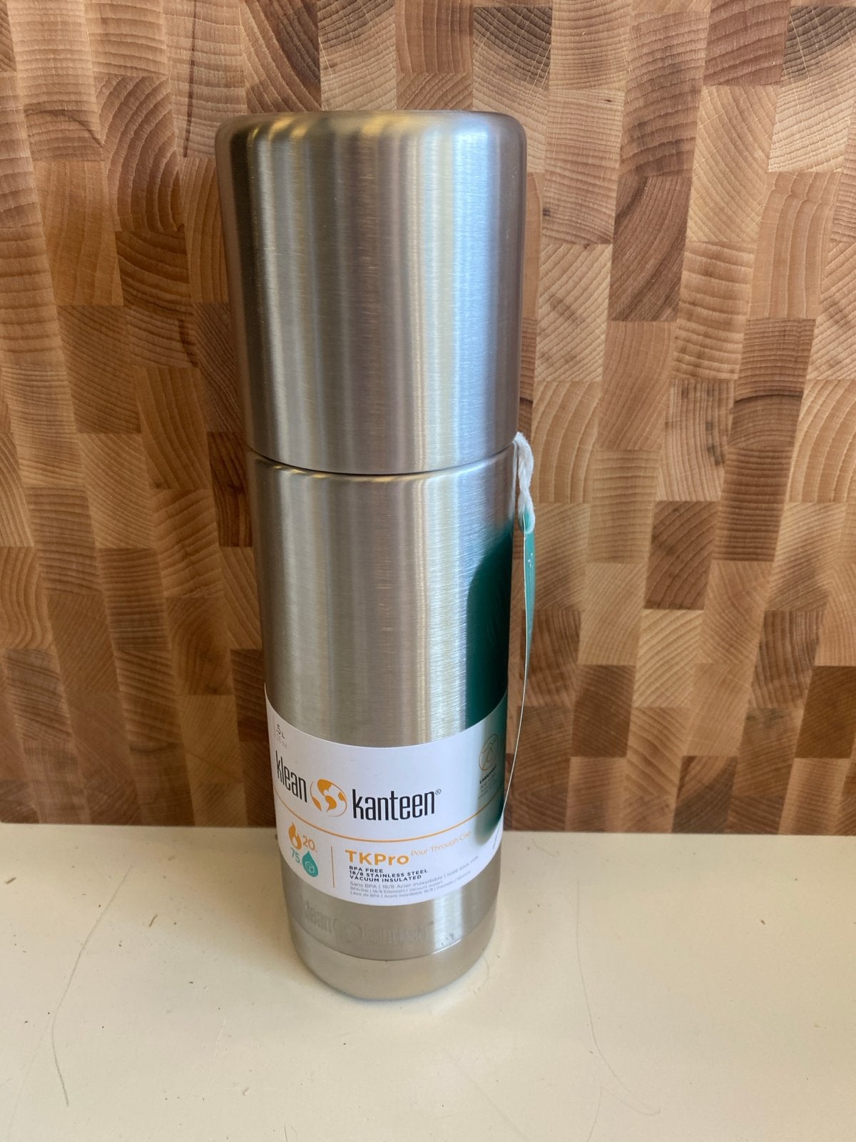 Klean Kanteen TKPro Thermoskan 0.5L - Nieuw, Overige typen, Onbekend, Ophalen of Verzenden, Metaal