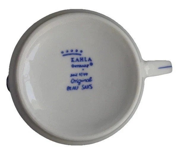 Kahla Blau Saks Melkkannetje Roomkannetje 25cl, Coolsingel 104, 3011 AG Rotterdam, Netherlands, Overige merken, Verzenden, Overige typen