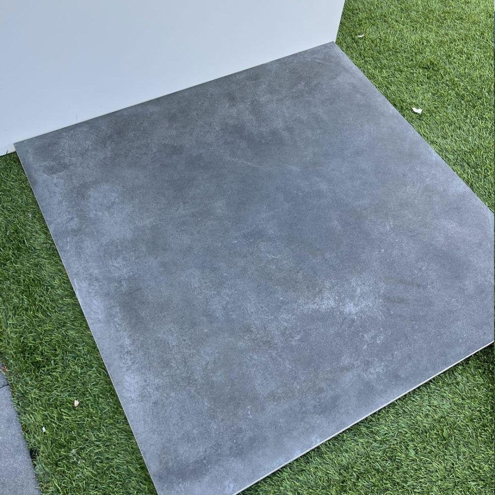 Keramische Tuintegel Pace Black 90x90x3cm, goedkoop