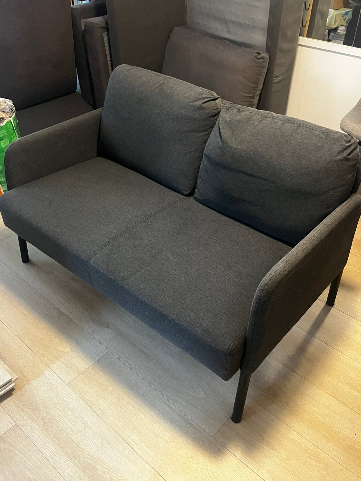 IKEA GLOSTAD 2-zitsbank, Ophalen, Kunststof, Gebruikt, 150 tot 200 cm