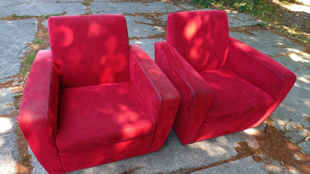 2x MOROSO fauteuil, Ophalen, Overige materialen, Minder dan 50 cm, Gebruikt