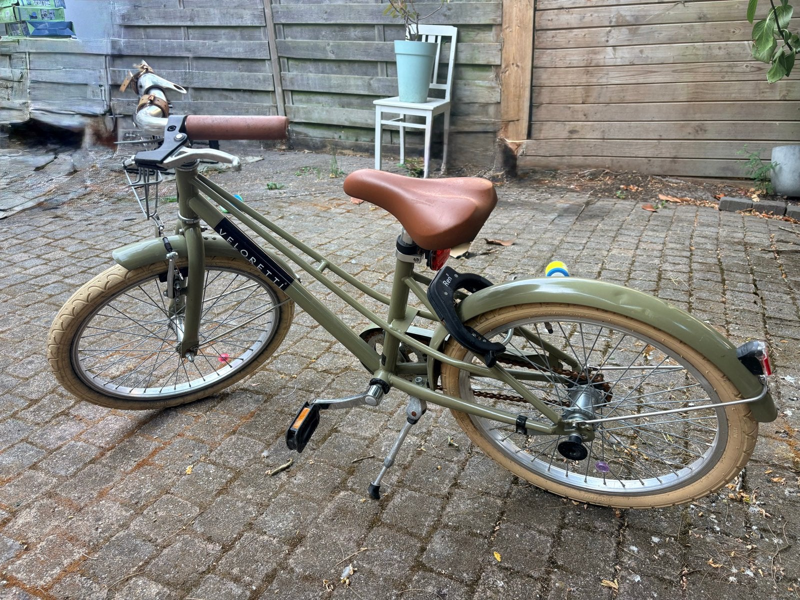 Veloretti Junior Desert Moss 20 inch Kinderfiets, Ophalen, Gebruikt, Terugtraprem, 20 inch of meer