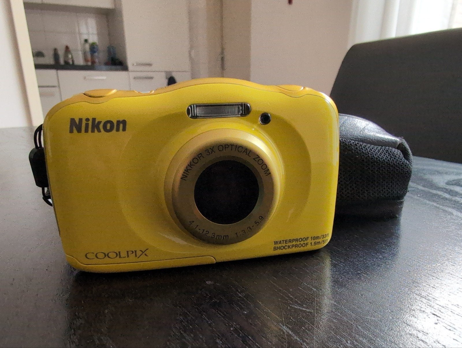 Nikon Coolpix S33 - Robuuste, onderwater camera, Audio, Tv en Foto, Fotocamera's Digitaal, Ingebouwde flitser, Gebruikt, Ophalen of Verzenden