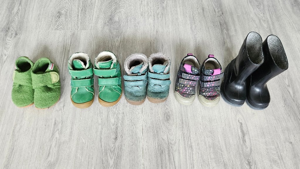 Kinderschoenen set Maat 21-24, Gebruikt, Jongen of Meisje, Schoenen, Ophalen of Verzenden