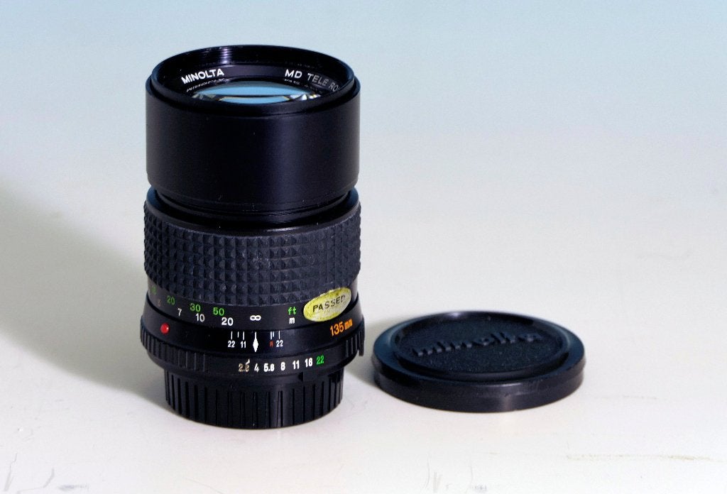 Minolta groothoek lens, Overige merken, Gebruikt, Handmatige focus, Telelens