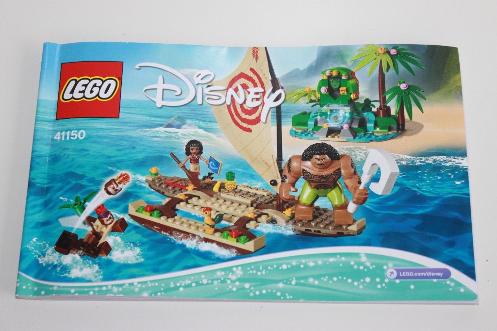 Lego Disney Princess 41150 Vaiana's Oceaanreis, Lego, Ophalen of Verzenden, Zo goed als nieuw, Complete set