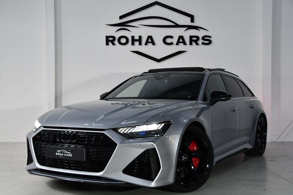 Audi A6 Avant RS6 quattro, Pano,Keram,HUD,Downpipe,Softclose, Auto's, Audi, Bedrijf, Te koop, A6, 360° camera, ABS, Airbags, Airconditioning