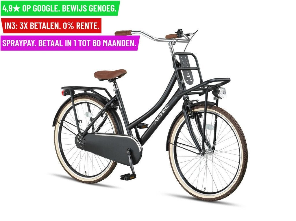 +Altec Urban 26"/46cm/Black-matt/26163, Fietsen en Brommers, Fietsen | Dames | Damesfietsen, Overige merken, 9713 Bv Groningen