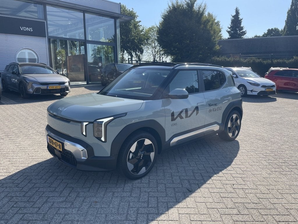 Kia EV2 Plus Advanced 42.2 kWh (bj 2026, automaat), Auto's, Gebruikt, Automatische klimaatregeling, Te koop, 750 kg