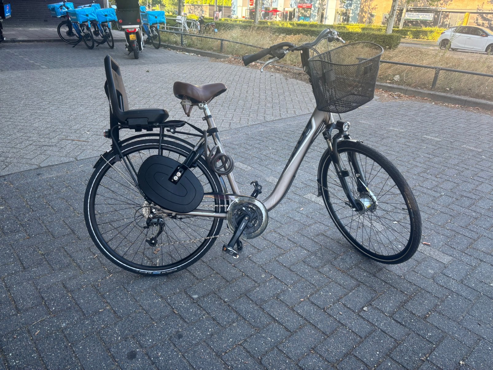 Giant argento damesfiets te koop, Fietsen en Brommers, Overige merken, Huif, Ophalen of Verzenden, Trommelrem