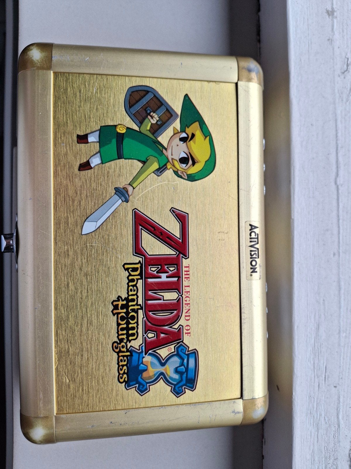 Nintendo DS met Zelda Phantom Hourglass opbergkist, Spelcomputers en Games, Ophalen of Verzenden