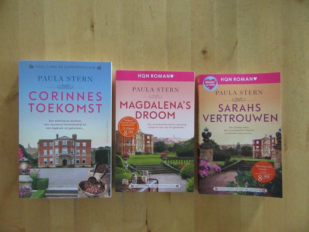 De Koffie-trilogie (Paula Stern), Boeken, Ophalen, Zo goed als nieuw