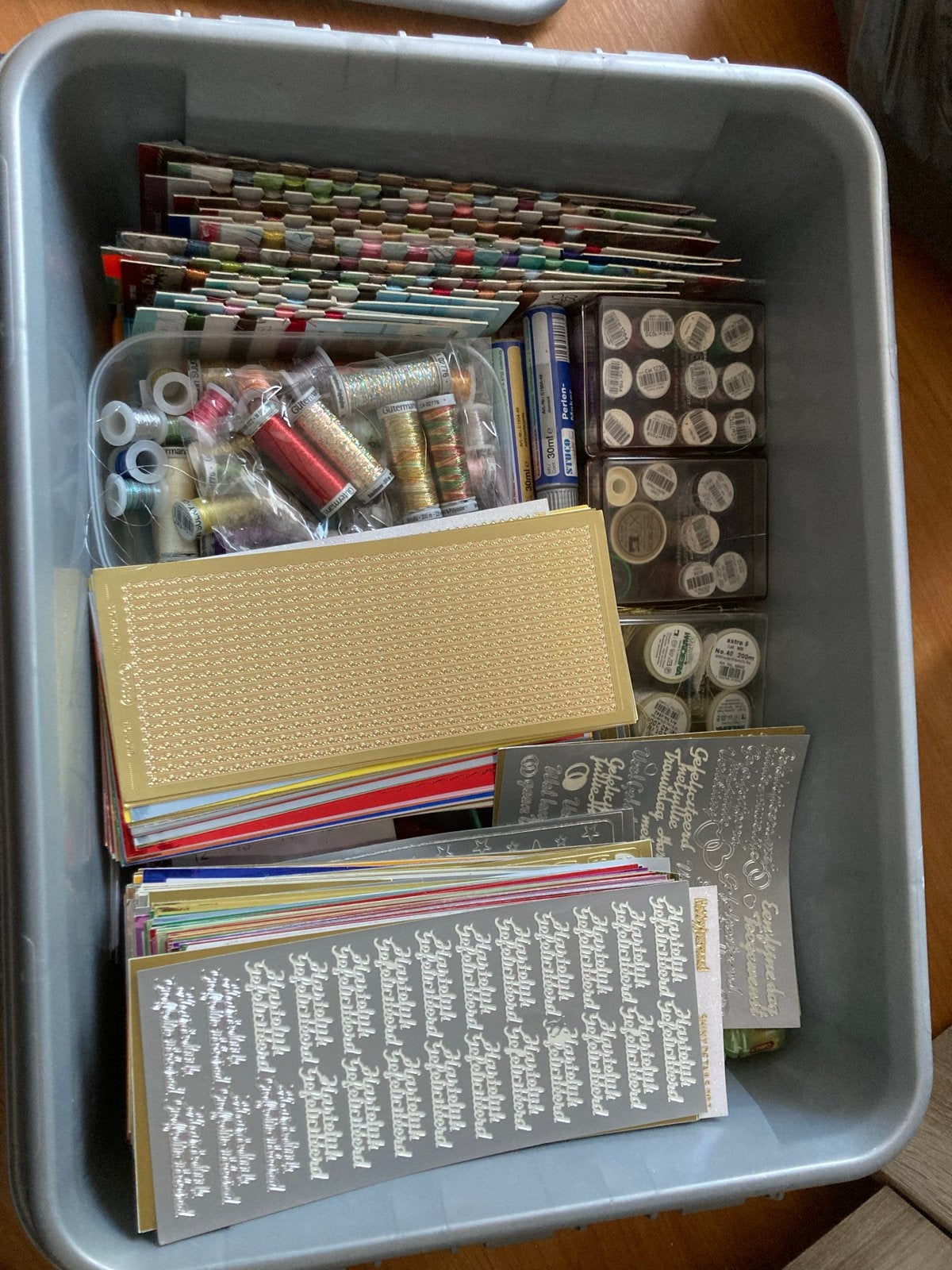 Grote collectie knutselmateriaal en gereedschap, Hobby en Vrije tijd, Ophalen, Gebruikt, Meerkleurig, Overige materialen