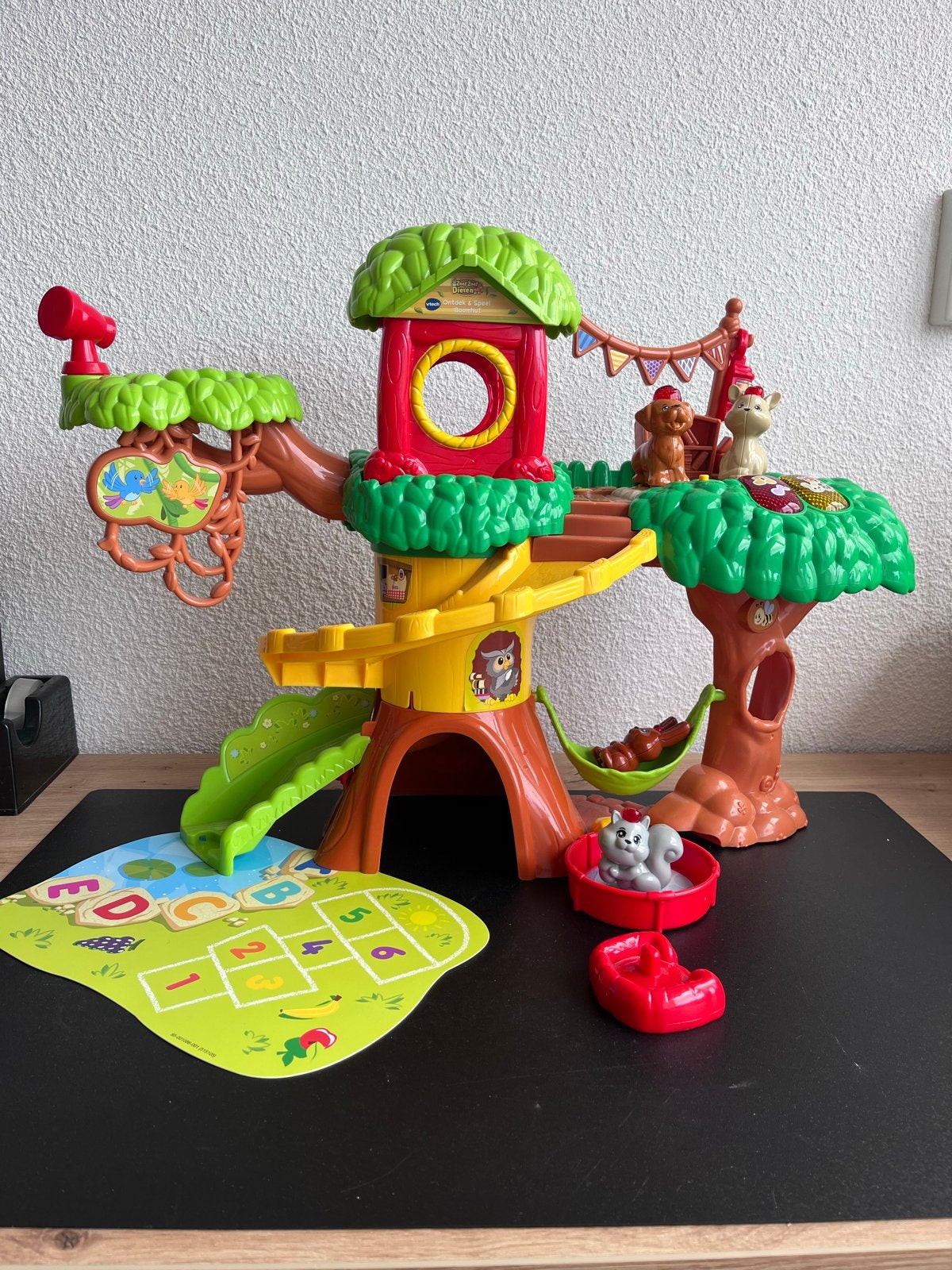VTech Zoef Zoef Dieren Ontdek & Speel Boomhut - Heel Goed, Kinderen en Baby's, Speelgoed | Vtech, Ophalen of Verzenden, Zo goed als nieuw