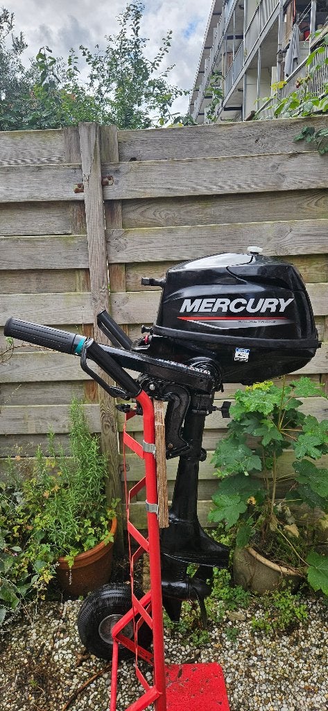 Mercury 3.5 pk - 4tact- kortstaart - goede staat, Ophalen, Gebruikt, Minder dan 5 pk, Buitenboordmotor