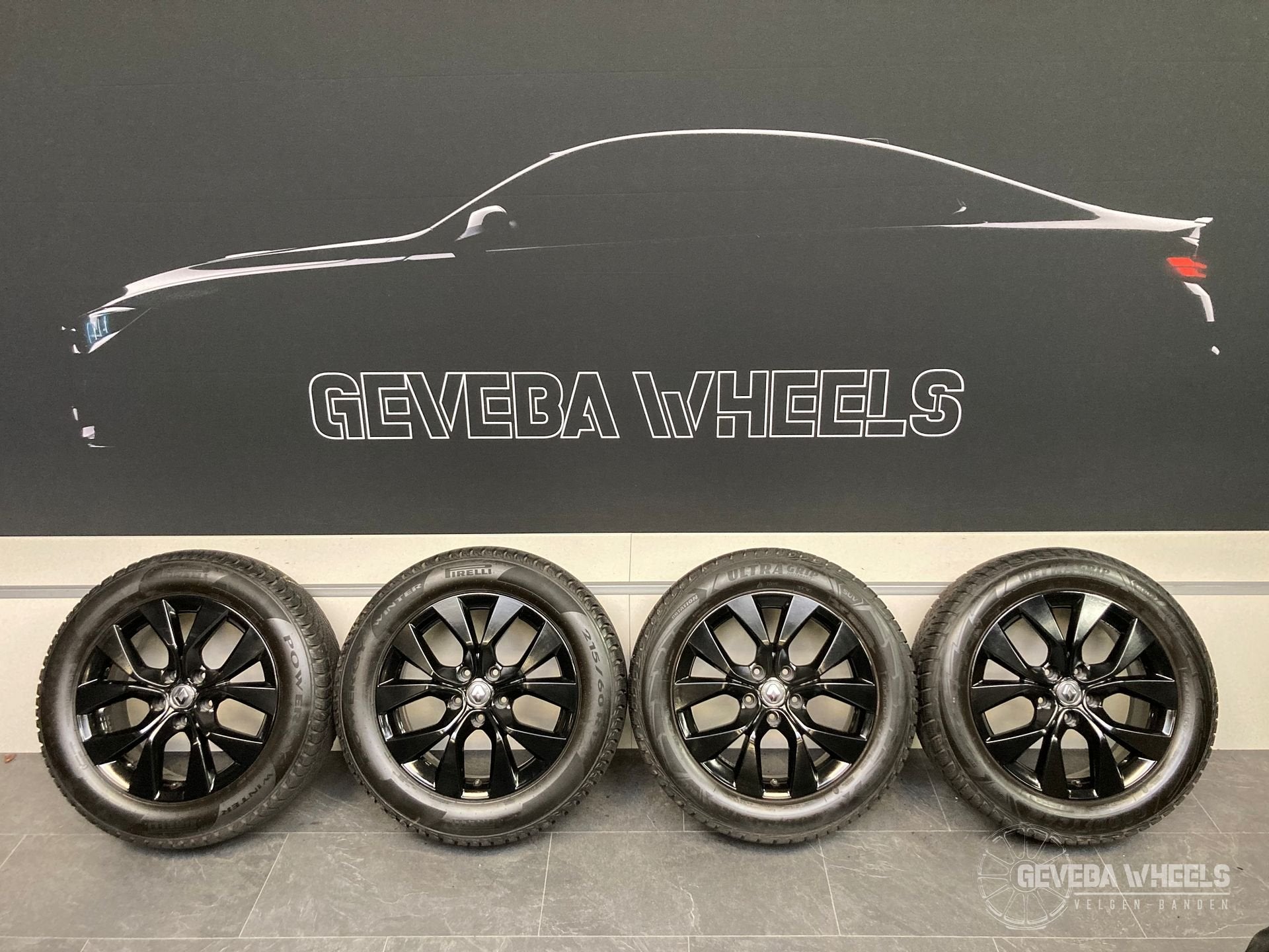 17” originele Renault Arkana / Captur 2 velgen winterbanden, Auto-onderdelen, Banden en Velgen, -, -, Banden en Velgen, 17 inch