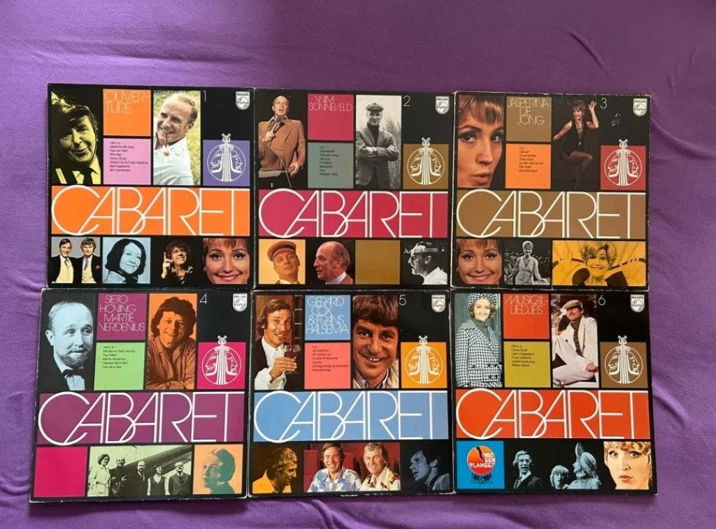 20 LP's Cabaret collectie van diverse artiesten, Cd's en Dvd's, Vinyl | Verzamelalbums, LP, Gebruikt, Ophalen of Verzenden, Humor en Cabaret