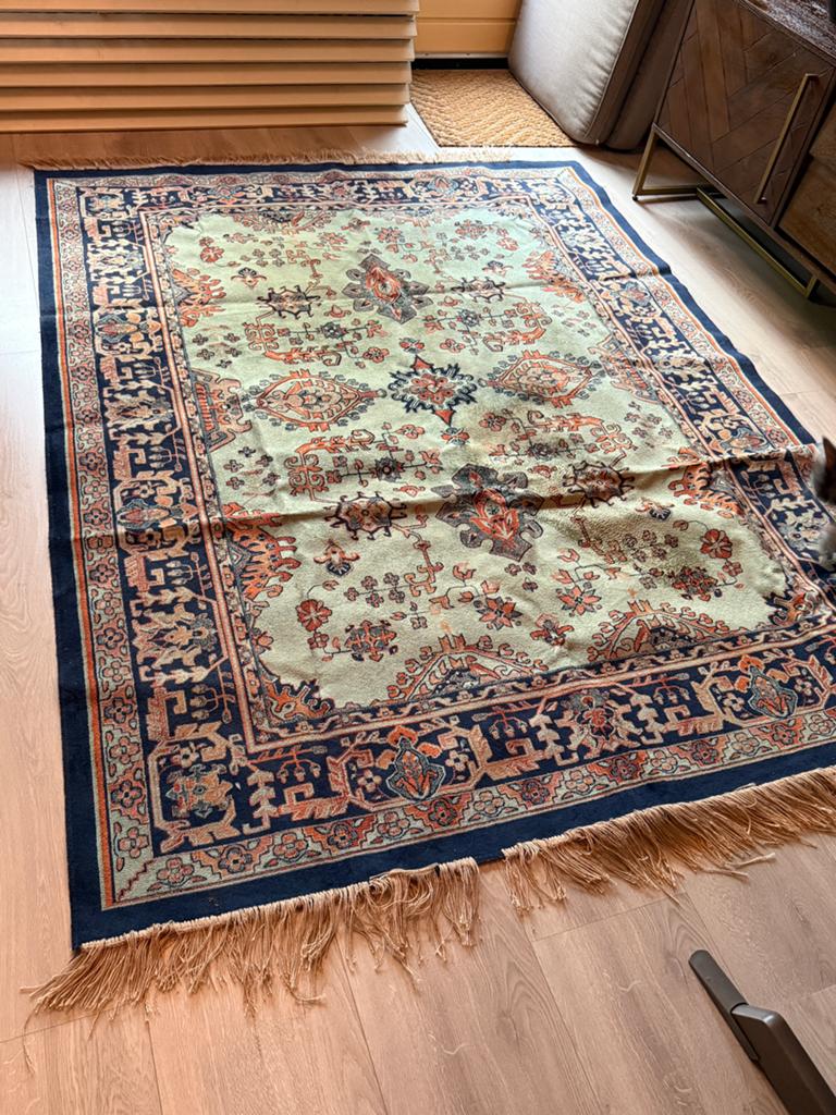 Vintage look vloerkleed, Ophalen, Gebruikt, 150 tot 200 cm, 200 cm of meer