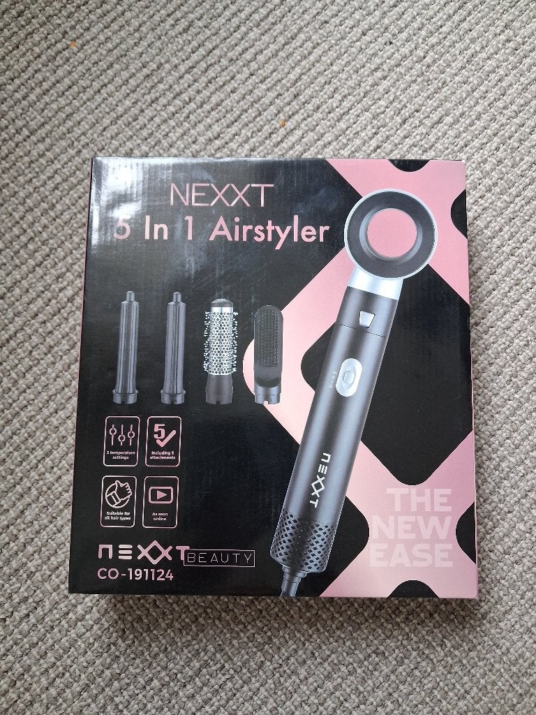 Nexxt 5-in-1 Airstyler Föhn, Ophalen, Nieuw, Föhn of Haardroger