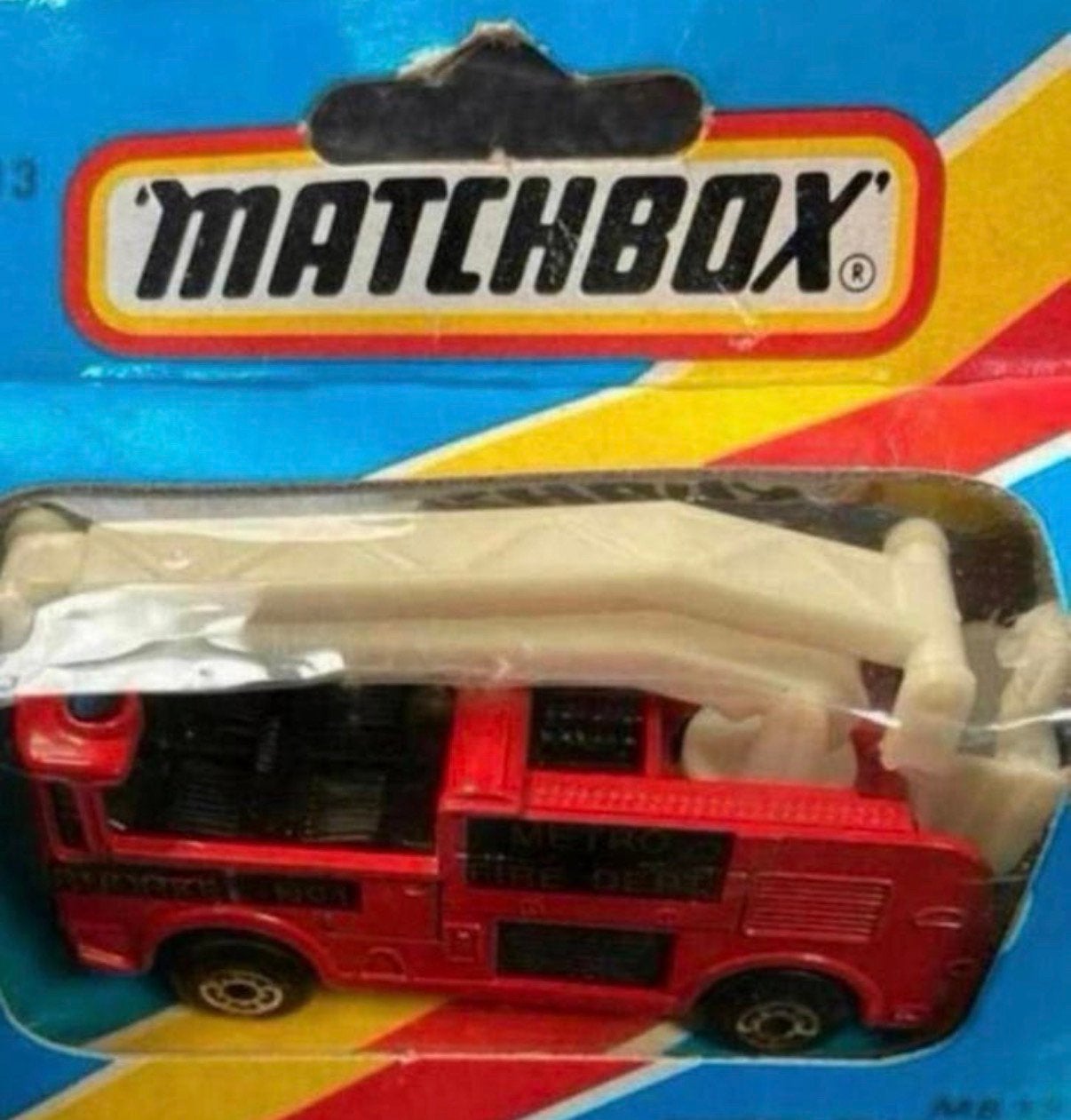 Matchbox Snorkel Fire Engine - Vintage Speelgoedauto, Ophalen of Verzenden, Nieuw, Overige typen, Matchbox